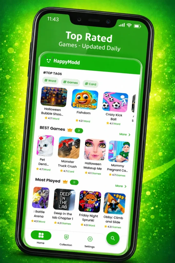 HappyMod APK Download Latest Version V3.3.4 Free For Android 9 Top Rated