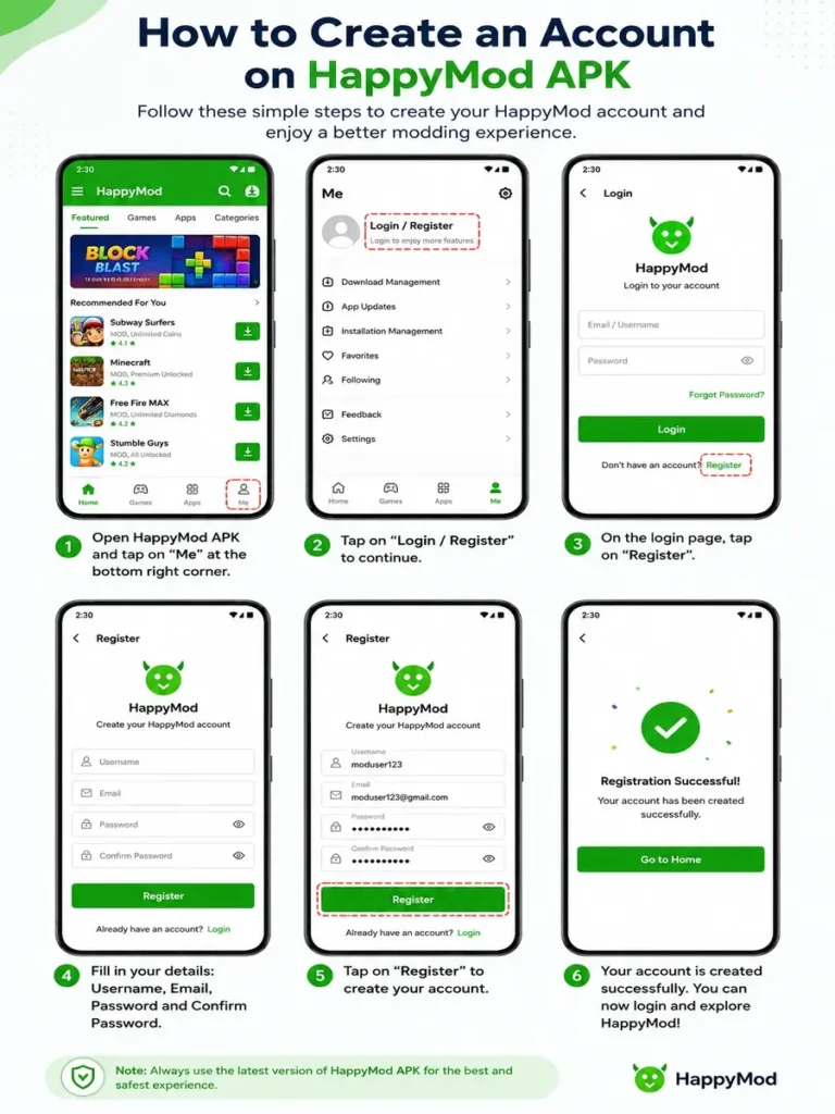 HappyMod APK Download Latest Version V3.3.4 Free For Android 14 How to download HappyMod APK on Android